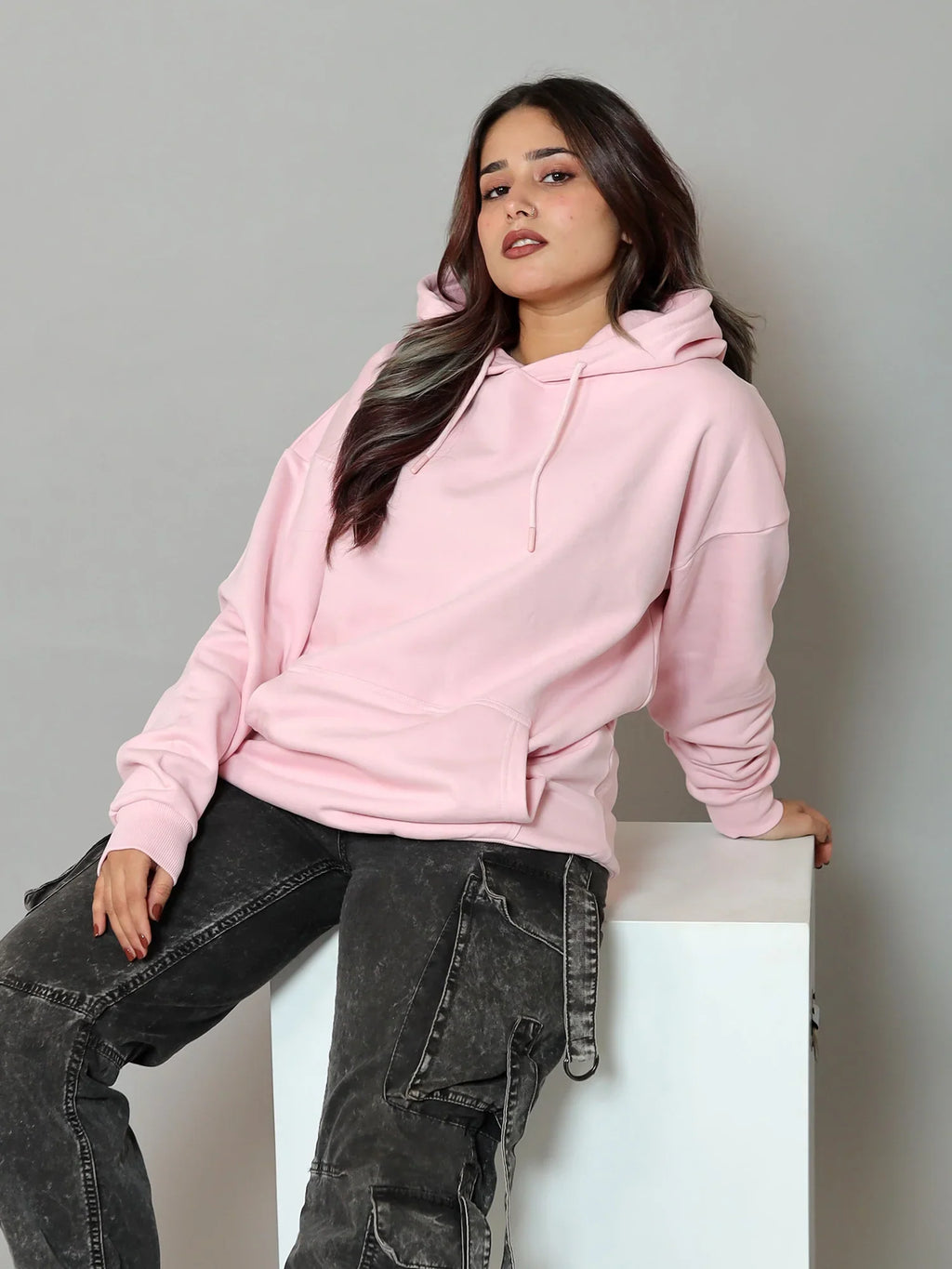 Cavalier Blush Oversized Hoodie PlotArmour Store