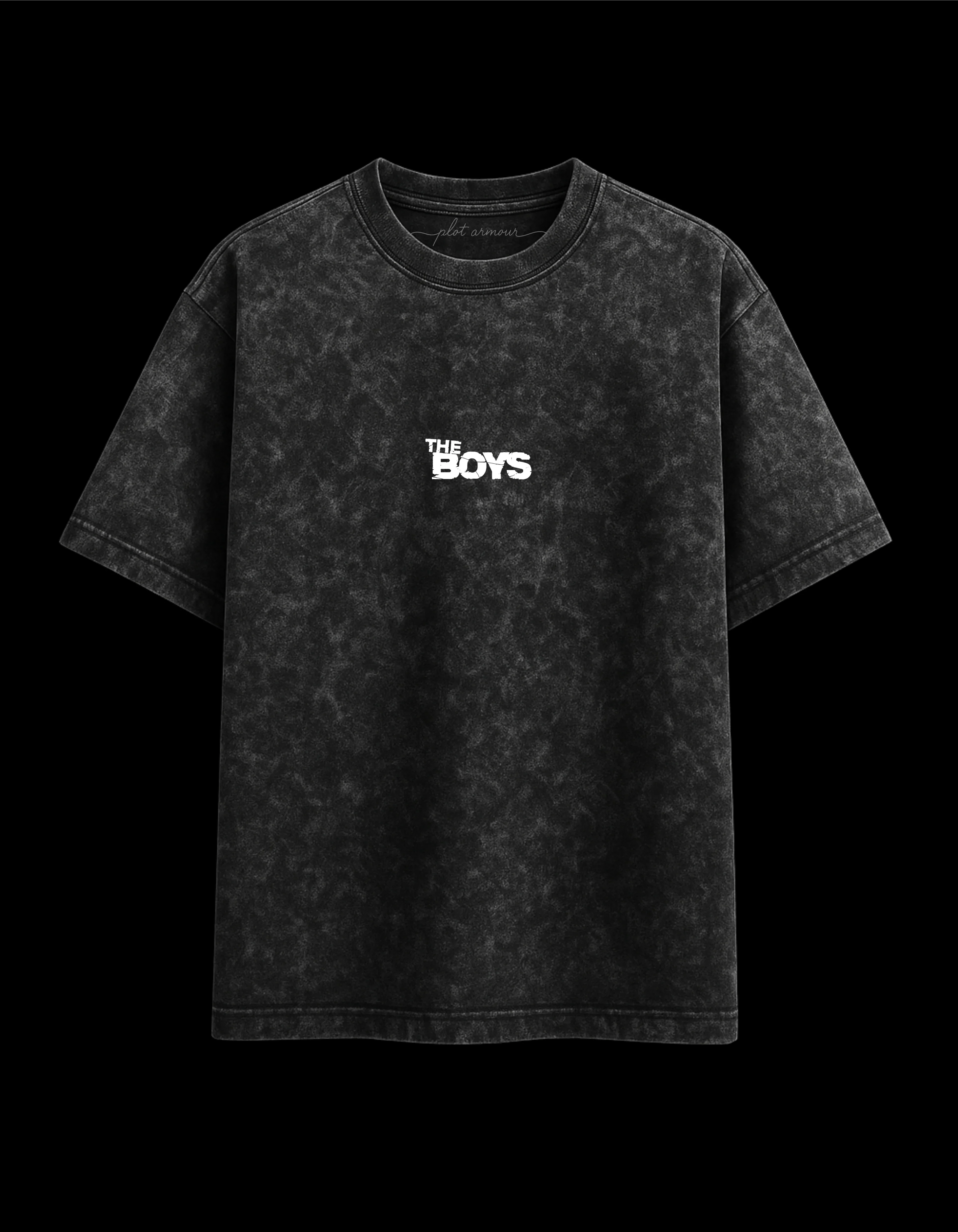The Boys | The Spotlight Acid Wash Oversized Tee Plot Armour