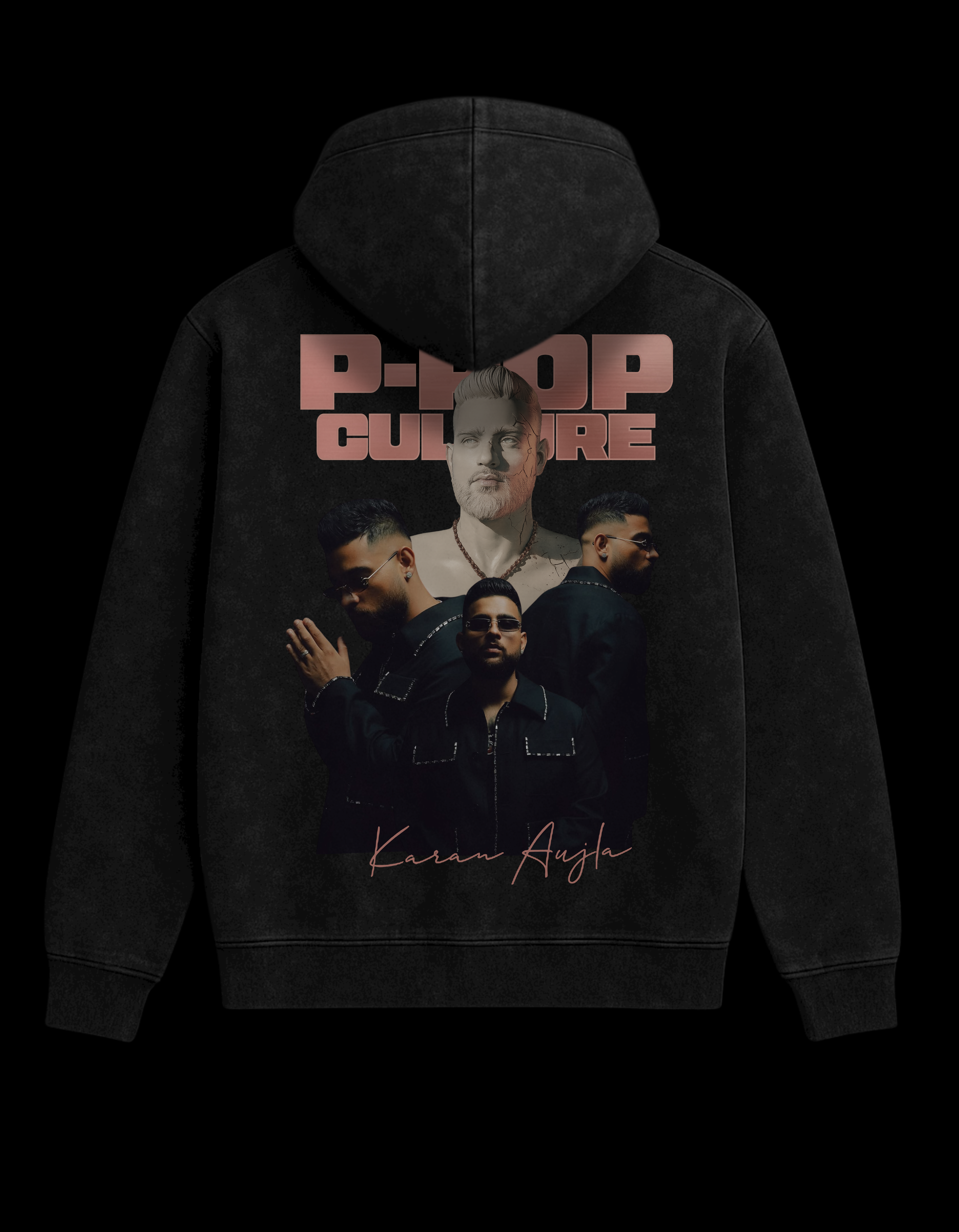 P-POP Culture Karan Aujla Hoodie