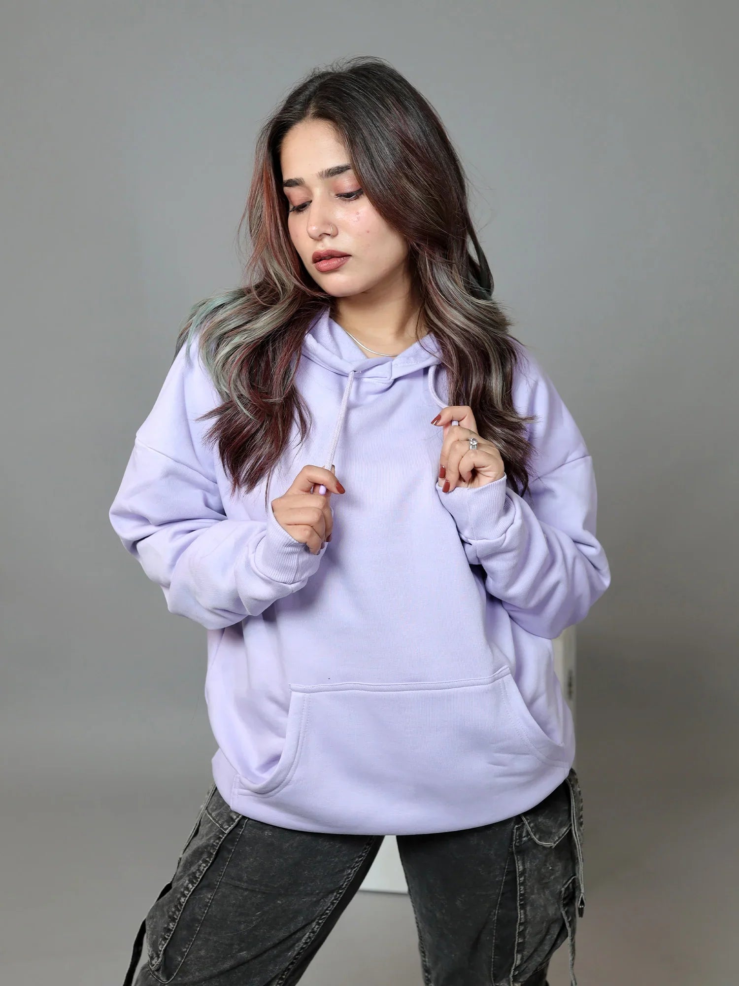 Cavalier Lavender Oversized Hoodie PlotArmour Store