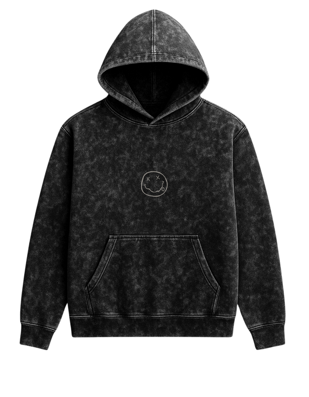 Nirvana Acid Wash Hoodie Plot Armour