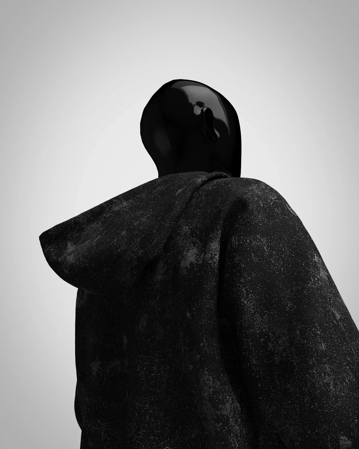 Cavalier Black Acid Washed Hoodie PlotArmour Store