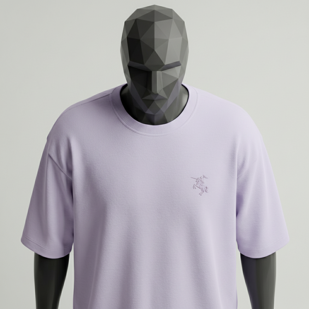 Cavalier Lavender Terry Oversized Tee