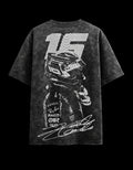Charles Leclerc Acid Wash Oversized Tee Plot Armour
