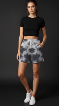 Smog Tie Dye Shorts Plot Armour