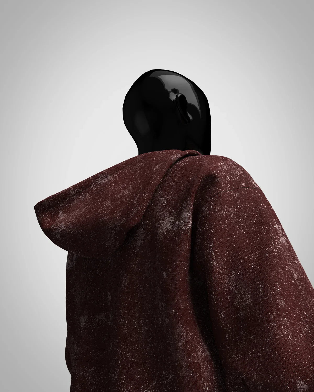 Cavalier Maroon Acid Washed Hoodie PlotArmour Store