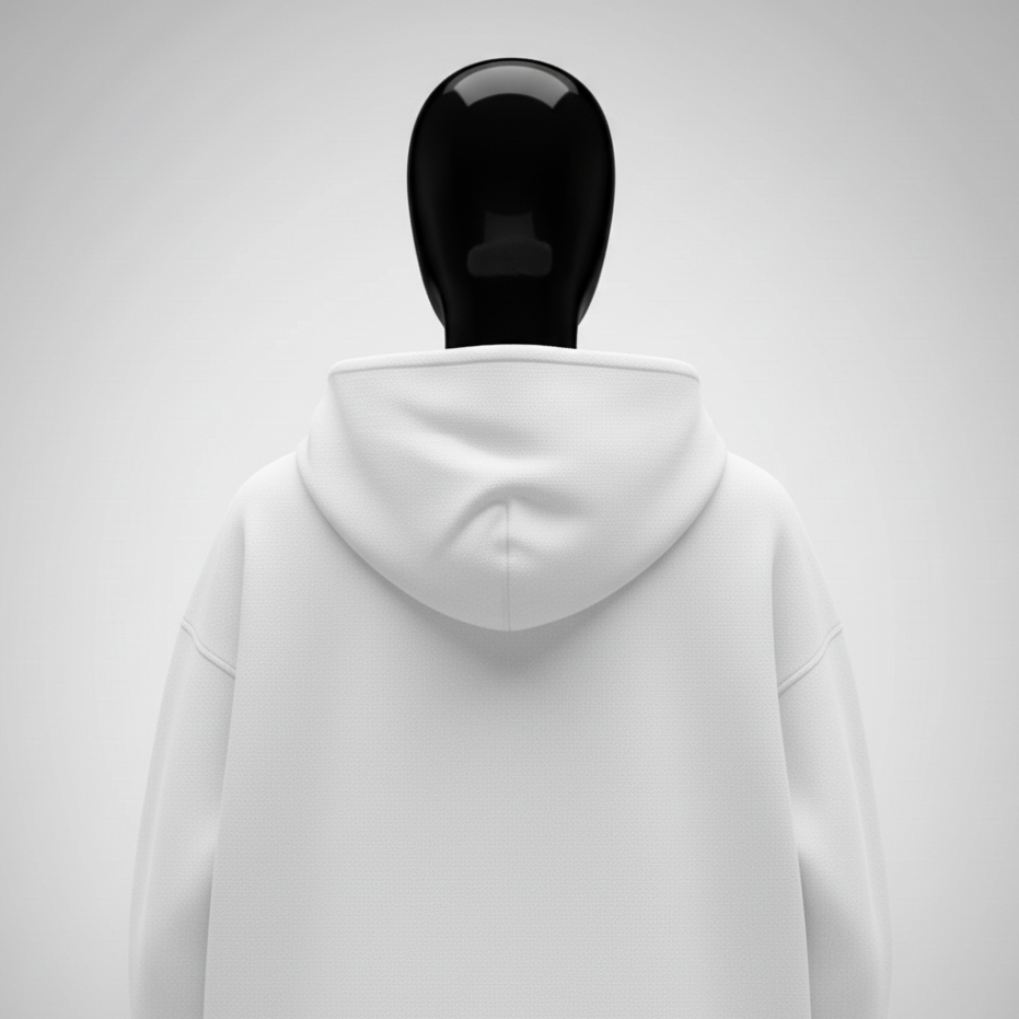 Cavalier White Oversized Hoodie PlotArmour Store