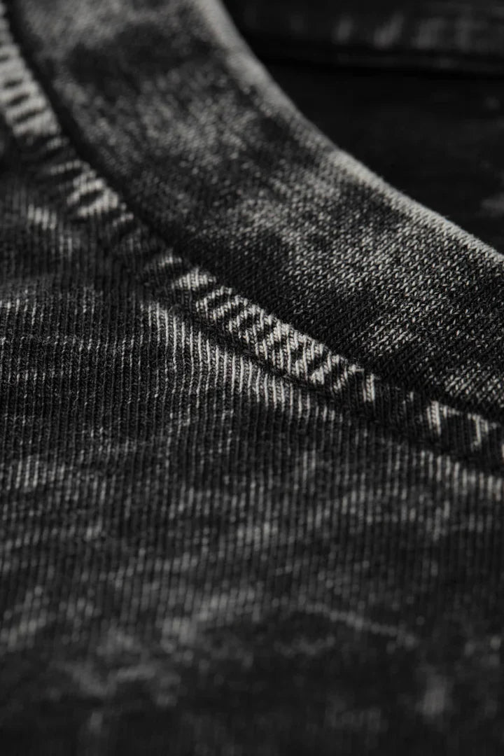 TRAVVY - Travis Scott Acid Washed Oversized Tee Aryanzeni