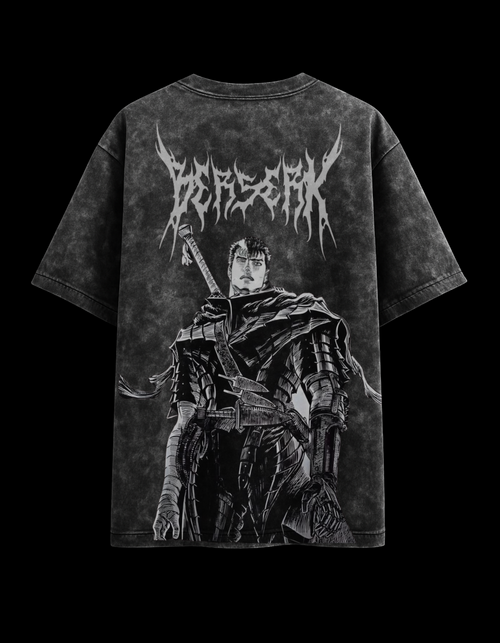 Berserk Acid Wash Oversized Tee Plot Armour