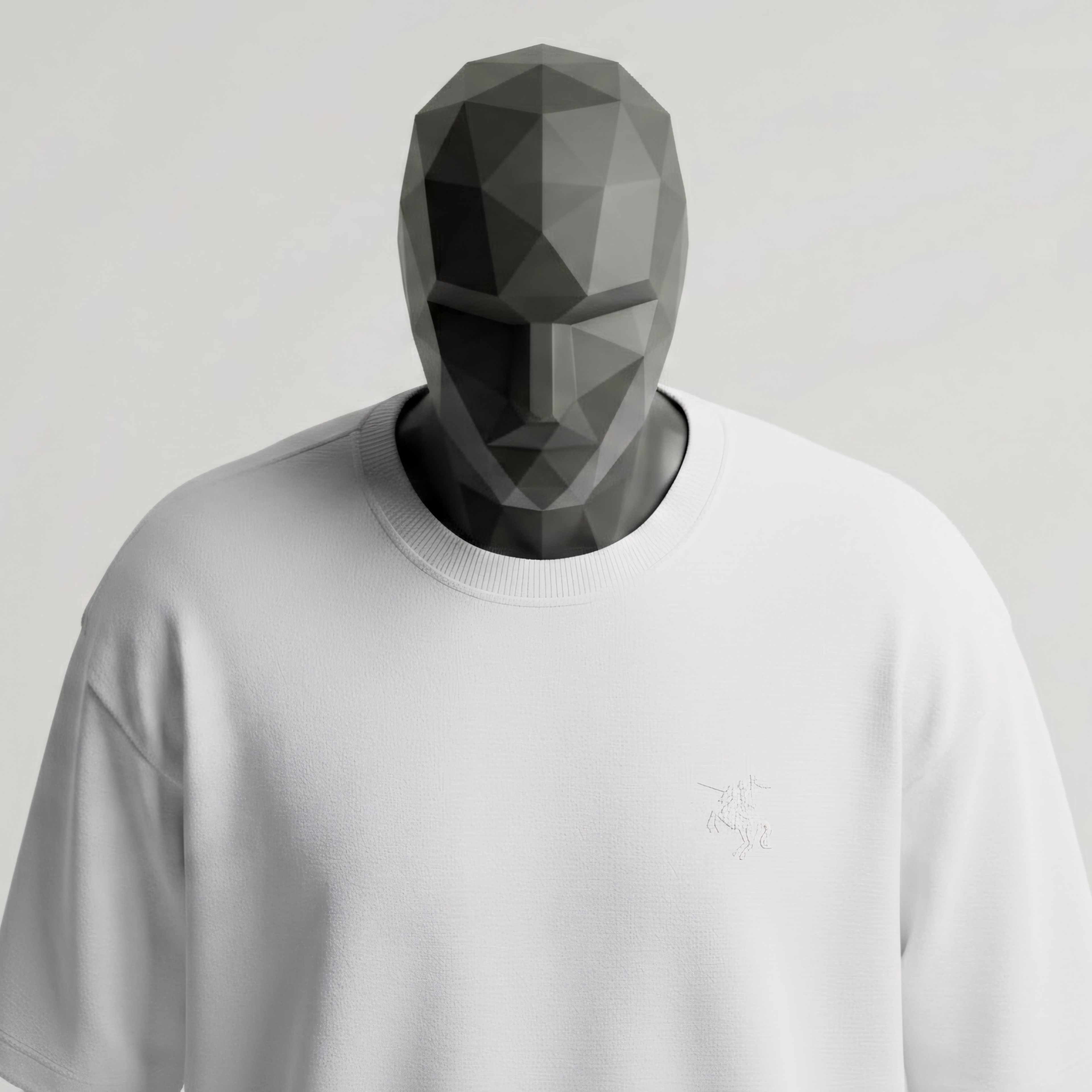 Cavalier White Supima Premium Tee